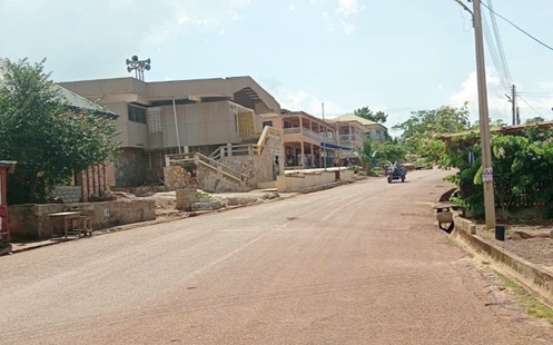 Some decent houses in the town