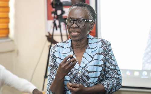 Prof. Akua Opokua Britwum — Chairperson, NMC