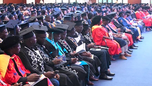 The graduands