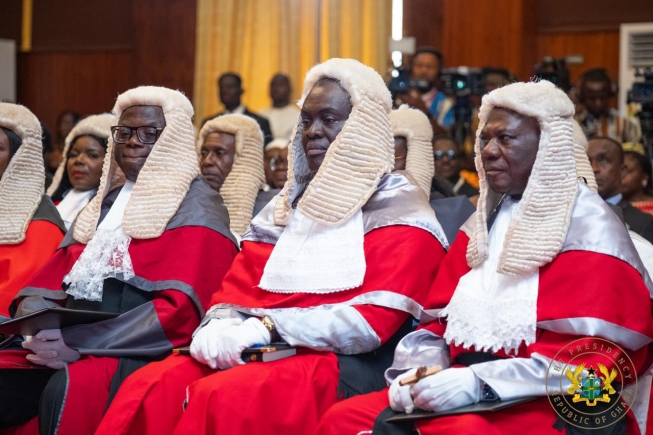 New Court of Appeal justices including Dormaahene sworn into office