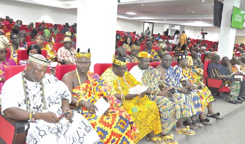 Some chiefs at the summit