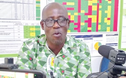 Dr Edmund Nellic Nyanwura, Health Director of the Kassena Nankana Municipal Assembly, speaking on behalf of Dr Briamah Baba Abubakari, Regional Director of Health