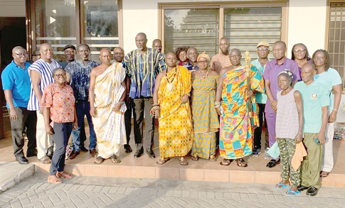 Traditional authorities and some natives of Nkonya at the launch of the 30th anniversary of Ntumda-Nkonya Citizens Association 