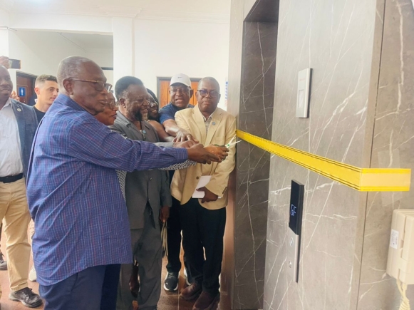 Access to public facilities for PWDs: GhIE complies with Act 715 with installation of elevator at Roman Ridge office