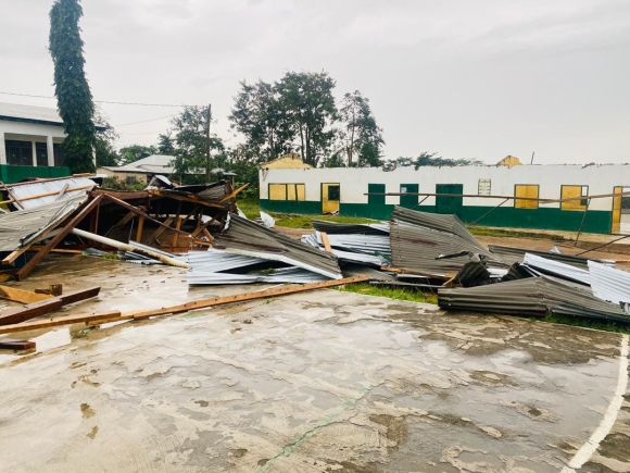 Rainstorm wreaks havoc at Adankwaman SHS days before reopening