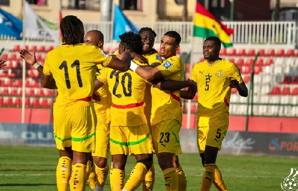 Black Stars thrash Central African Republic to move closer to 2026 World Cup qualification