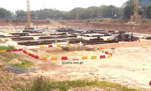 The abandoned National Cathedral project site