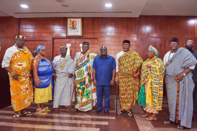 Anlo chiefs invite President Mahama to 2025 Hogbetsotso Festival