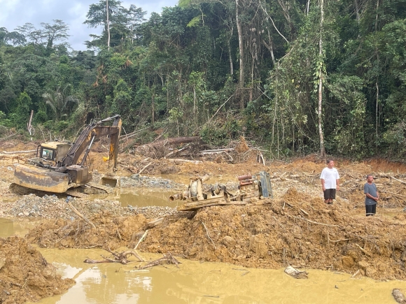 Two Chinese nationals arrested for illegal mining in Tano Anwia Forest Reserve - Felix Kwakye Ofosu