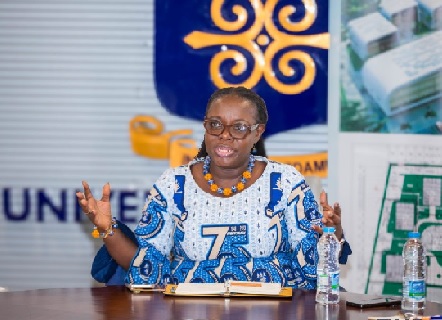 Prof. Nana Aba Appiah Amfo, Vice Chancellor, University of Ghana