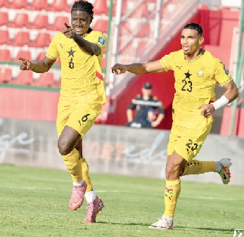 Defenders Mohammed Salisu and Alexander Djiku (right) are primed for a return to the global stage Defenders Mohammed Salisu and Alexander Djiku (right) are primed for a return to the global stage