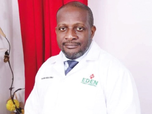 Dr Andre Kwasi-Kumah, President of Ghana  Society of Private Medical and Dental Practitioners