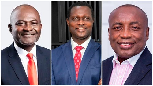 Ken Agyapong, Yaw Osei Adutwum, Kwabena Agyei Agyepong