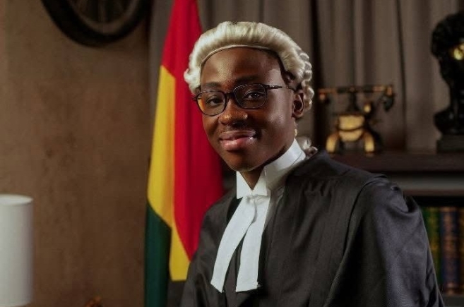 Meet 21-year-old Nana Danquah Adjei Domson from Breman Asikuma, the youngest person ever called to the Bar in Ghana