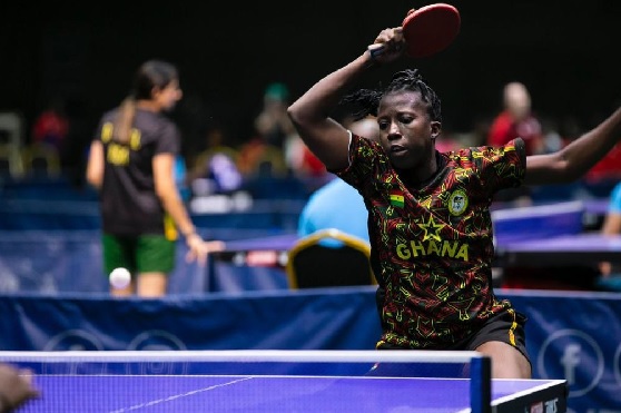 Ghana’s Cynthia Kwabi produced a dominant performance to defeat Rwanda’s Mbabazi Twizerane Ghana’s Cynthia Kwabi produced a dominant performance to defeat Rwanda’s Mbabazi Twizerane