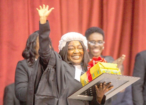 Latifa Teiya Fuseini was awarded the Overall Best Graduating Student