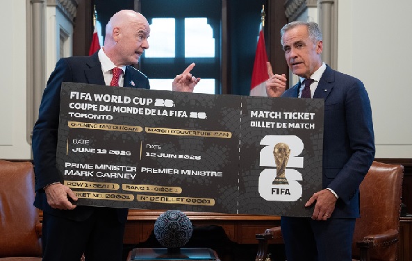 FIFA President Gianni Infantino (left) has said in a release FIFA President Gianni Infantino (left) has said in a release