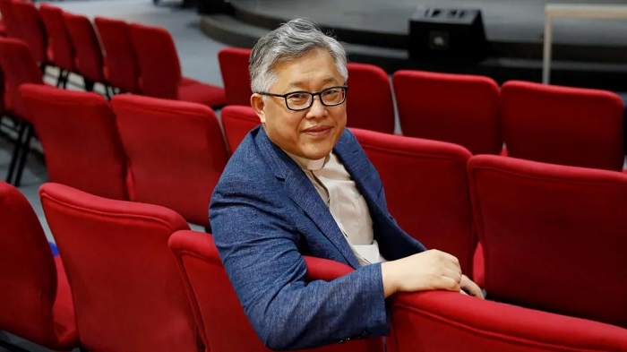 Jin Mingri, seen here in a 2018 file photo, is one of 30 Christians arrested in China last weekend Jin Mingri, seen here in a 2018 file photo, is one of 30 Christians arrested in China last weekend