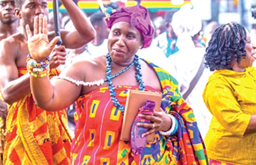 A scene at the 2024 Odwira Grand Durbar