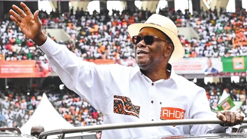 Alassana Quattara — Ivorian President Alassana Quattara — Ivorian President