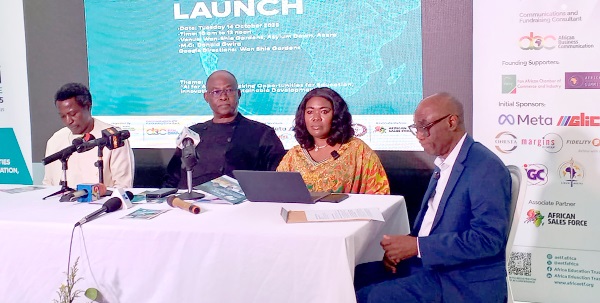  Ekwow Spio-Garbrah, (2nd from left) Founder and Chairman of the AETF, with some of the distinguished guests at the event yesterday Ekwow Spio-Garbrah, (2nd from left) Founder and Chairman of the AETF, with some of the distinguished guests at the event yesterday