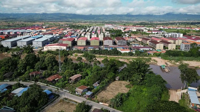 KK Park is one of several scam compounds along the Thai-Myanmar border KK Park is one of several scam compounds along the Thai-Myanmar border
