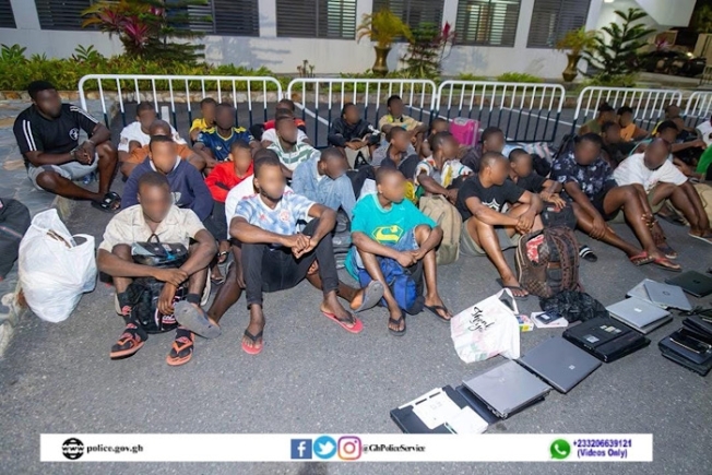 Five arrested, 57 Nigerians rescued in human trafficking raid at Community 25 Five arrested, 57 Nigerians rescued in human trafficking raid at Community 25