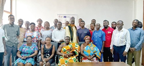 Some of the participants in the event