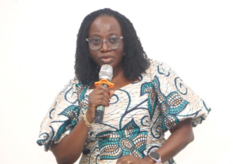 Lilian Baeka (left), Chief Director,  Greater Accra Regional Coordinating Council, addressing the forum. Picture: ELVIS NII NOI DOWUONA Lilian Baeka (left), Chief Director,  Greater Accra Regional Coordinating Council, addressing the forum. Picture: ELVIS NII NOI DOWUONA