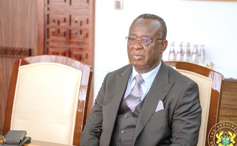 Justice Paul Baffoe-Bonnie, acting Chief Justice