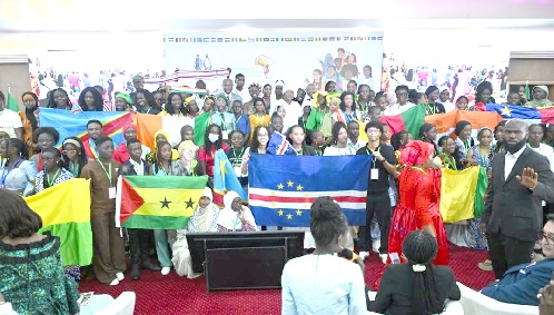 Participants in the summit held in Dakar, Senegal