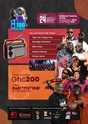 100DegreesX live show hits National Theatre tonight