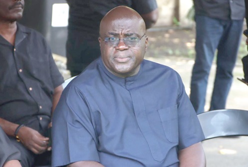 Julius Debrah, Chief of Staff, led the government delegation Julius Debrah, Chief of Staff, led the government delegation
