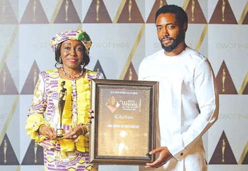 Nana Konadu with her son, Kimathi Rawlings Nana Konadu with her son, Kimathi Rawlings