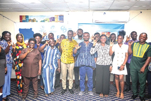 Participants after the event  Participants after the event