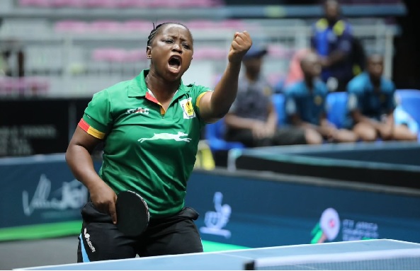 Eva Adom-Amankwaa shines as Ghana qualifies for World Table Tennis Championships