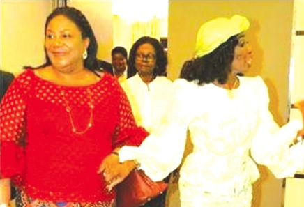 Rebecca Akuffo-Addo (left),  Former First Lady with the late Nana Konadu Agyeman-Rawlings Rebecca Akuffo-Addo (left),  Former First Lady with the late Nana Konadu Agyeman-Rawlings