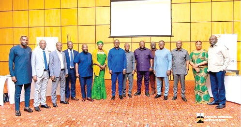 Dignitaries after the event Dignitaries after the event