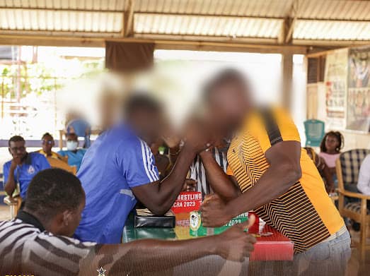 Strength behind bars: GAF brings armwrestling fever to Nsawam Prisons Strength behind bars: GAF brings armwrestling fever to Nsawam Prisons