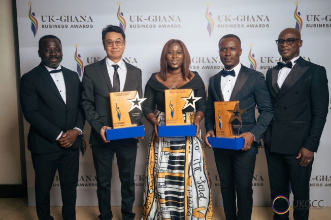 UK-Ghana Chamber of Commerce honours top businesses at Accra gala