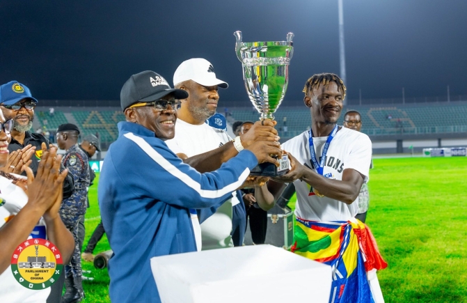 Speaker Bagbin hails Mahama, sponsors as Democracy Cup unites nation Speaker Bagbin hails Mahama, sponsors as Democracy Cup unites nation