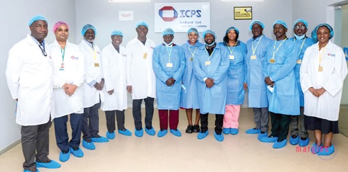 Moses Baiden (5th from left), CEO of Margins ID Group, Moses Afetsi Positive (6th from right), Board Chairman, NIA, and other officials of Margins Group and NIA Moses Baiden (5th from left), CEO of Margins ID Group, Moses Afetsi Positive (6th from right), Board Chairman, NIA, and other officials of Margins Group and NIA