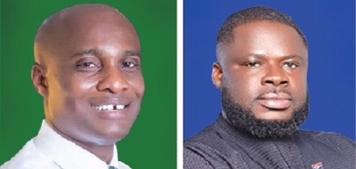 Bernard Bediako — NDC candidate, Solomon Kwame Asumadu — NPP candidate