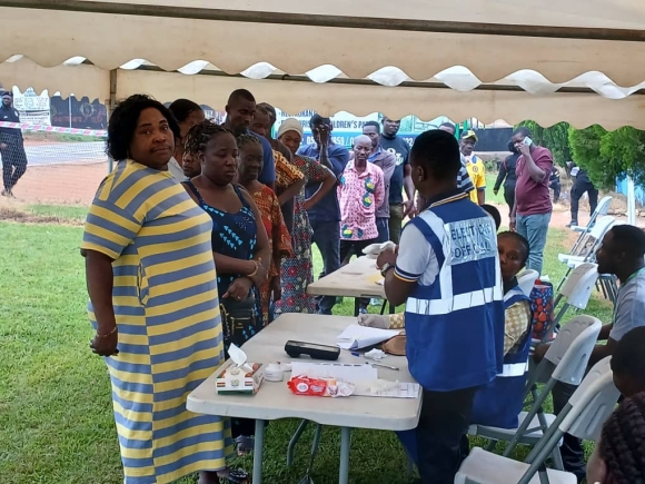 Police administration and peace council commend Akyem Wenchi residents for peaceful Akwatia by-election