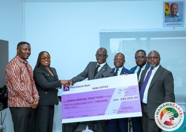 First Atlantic Bank backs Ghana Medical Trust Fund with healthcare donation