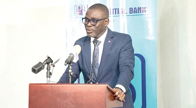 Bernard Gyebi — MD, Prudential Bank