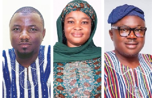 Prof. Seidu Mahama Alidu, Mariama Naama Salifu, Abdul-Rahaman Hanan Gundadow Prof. Seidu Mahama Alidu, Mariama Naama Salifu, Abdul-Rahaman Hanan Gundadow