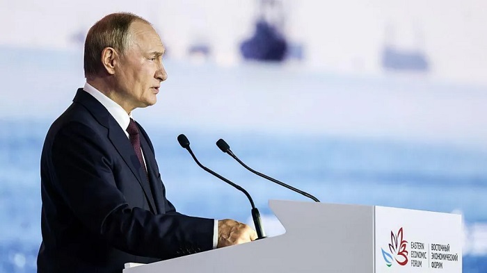 Putin said any international forces would be "legitimate targets" in Ukraine Putin said any international forces would be "legitimate targets" in Ukraine