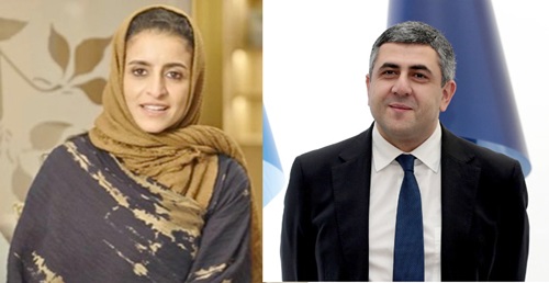 Left - Shaikha Al Nowais, incoming UN Tourism Secretary-General (SG); Right - Zurab Pololikashvili, will be overseeing the World Tourism Day for last time as SG Left - Shaikha Al Nowais, incoming UN Tourism Secretary-General (SG); Right - Zurab Pololikashvili, will be overseeing the World Tourism Day for last time as SG