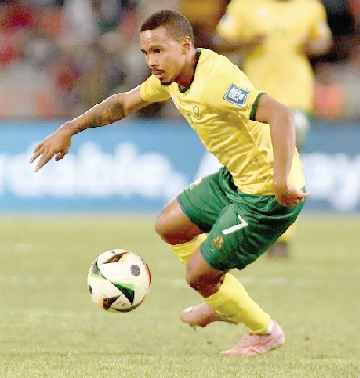 Oswin Appollis -- Bafana Bafana Oswin Appollis -- Bafana Bafana
